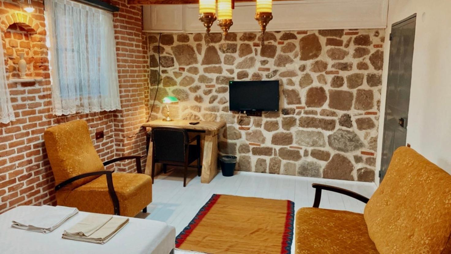 Attalos Suites Hotel Bergama Bagian luar foto
